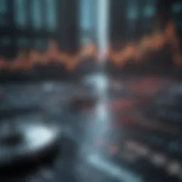 Visual representation of major healthcare stock market movements