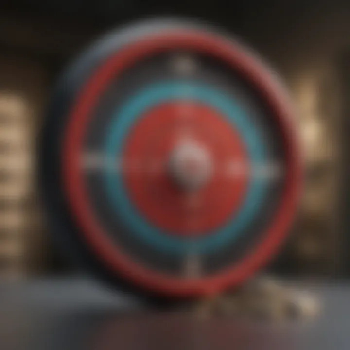 Illustration of target date fund concept