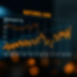 Graph showcasing the performance of natural gas ETFs over time