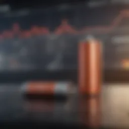 Graph illustrating historical stock performance of NDB Diamond Battery