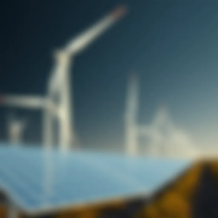 Renewable Energy Market Dynamics Visual representation of renewable energy market dynamics