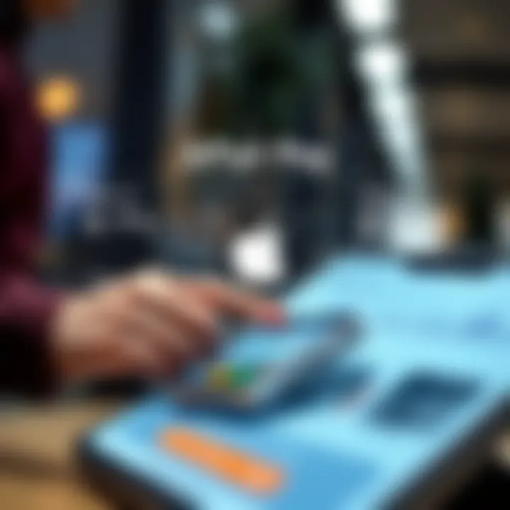 Infographic on Apple Pay's integration within Apple's ecosystem