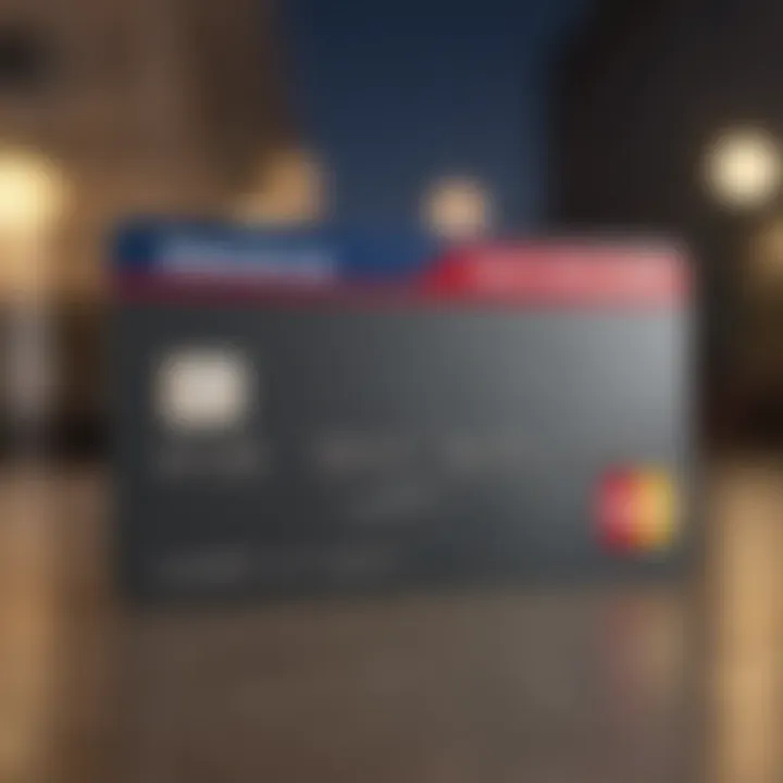 Bank of America Student Card in a college setting