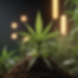 Vibrant cannabis plant showcasing growth potential
