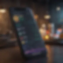 User interface of a top cryptocurrency trading app showcasing various features.