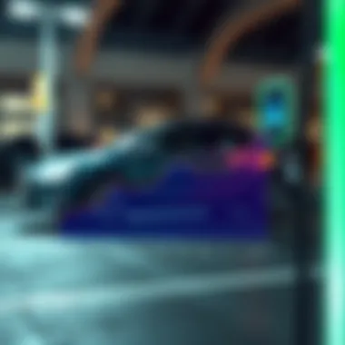 Graph showing electric vehicle market growth