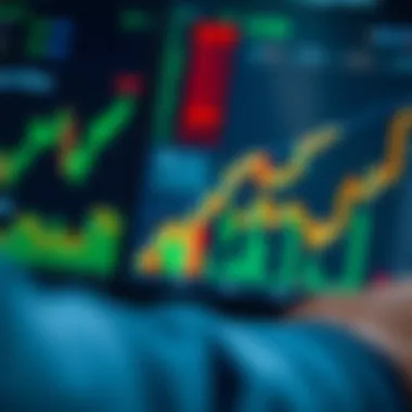 Financial charts and metrics analysis