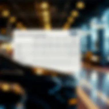 Comparison chart of investment methods