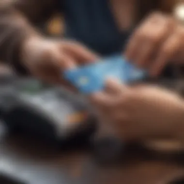 Executing Credit Card Transactions Digitally Credit card transaction on a digital device