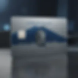 American Express Delta Blue Card showcasing design and branding