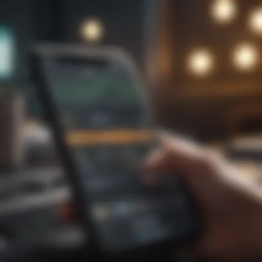 User-friendly interface of the investment plan app