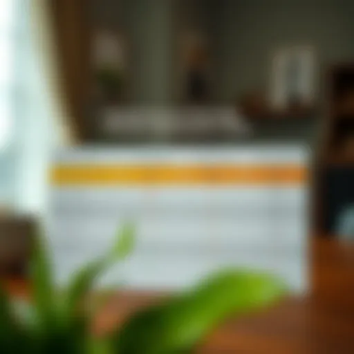 Illustration of a savings account comparison chart