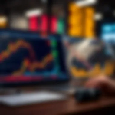 Charts showcasing investment strategies and decision making