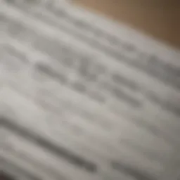 Close-up of a high-interest savings account statement with interest rates highlighted.