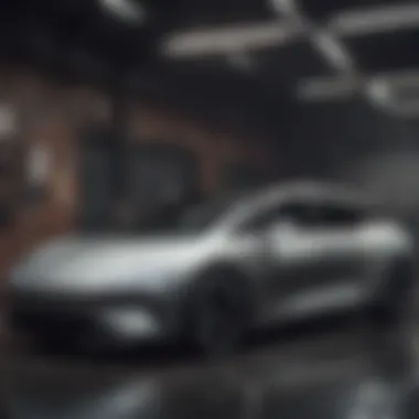 Economic Influences on Lucid Motors Valuation Infographic on economic factors affecting Lucid Motors
