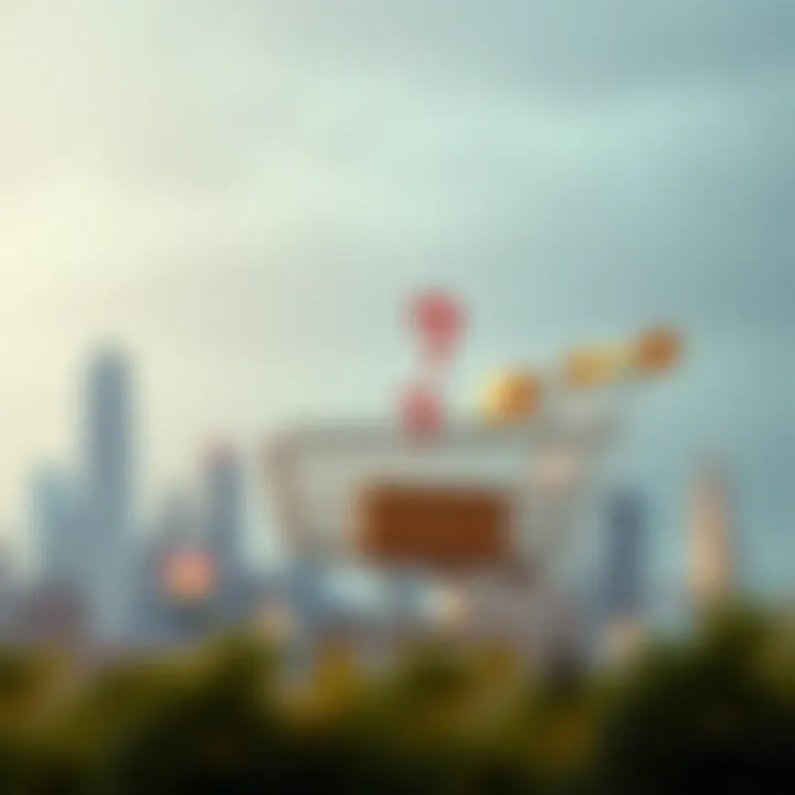 Illustration of challenges faced by new e-commerce companies