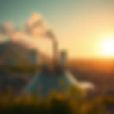 Exploring Geothermal Energy as a Sustainable Resource A geothermal power plant utilizing natural resources