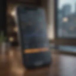 User-friendly interface of a trading app showcasing intuitive navigation