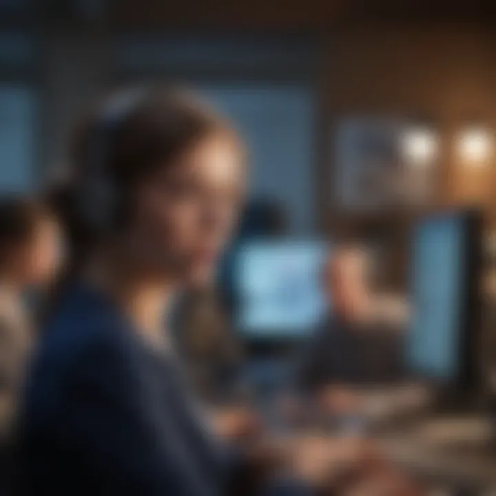 Customer support in trading companies