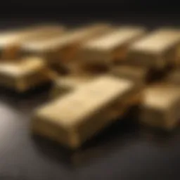 Historical gold bars showcasing the evolution of gold as an investment