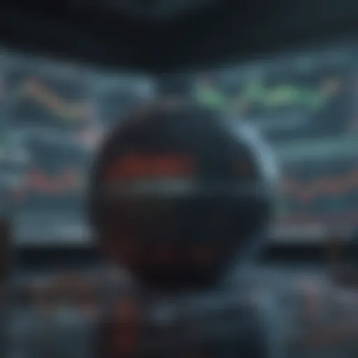 Robo trading algorithm interface showcasing market data