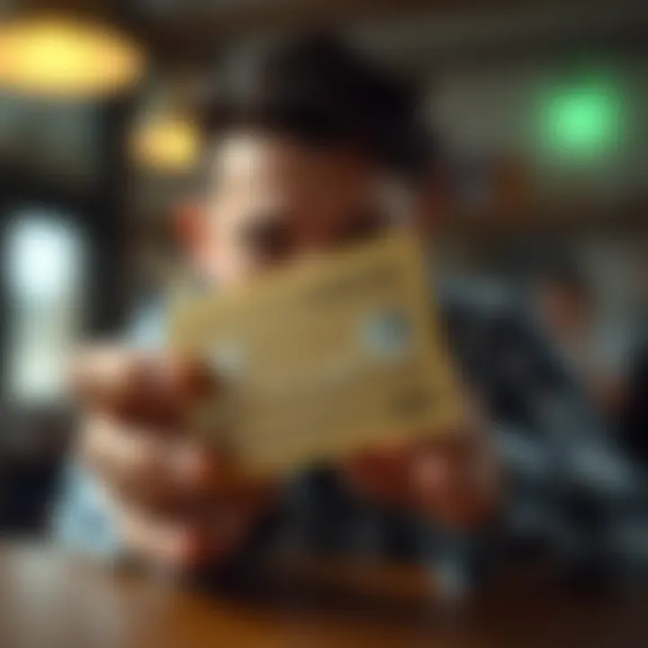 Factors influencing credit card selection