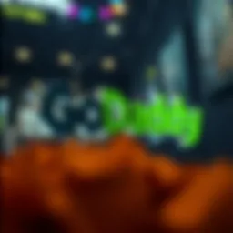 GoDaddy's logo showcasing its brand identity.