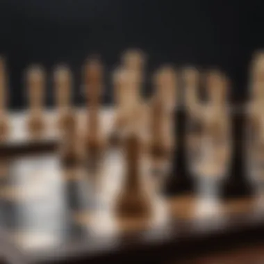 A strategic chessboard representing the importance of strategic decision-making.