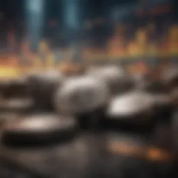 A bullish market trend illustrating rising stock values