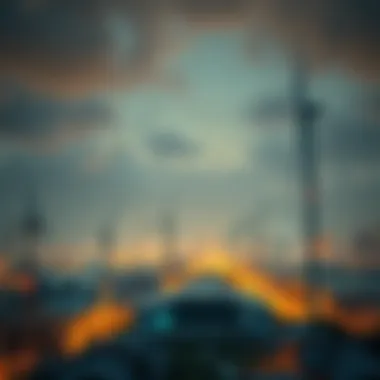 Diverse Energy Sources Diverse energy sources powering a city