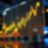 Electric Company Stock Trends Graph depicting electric company stock trends