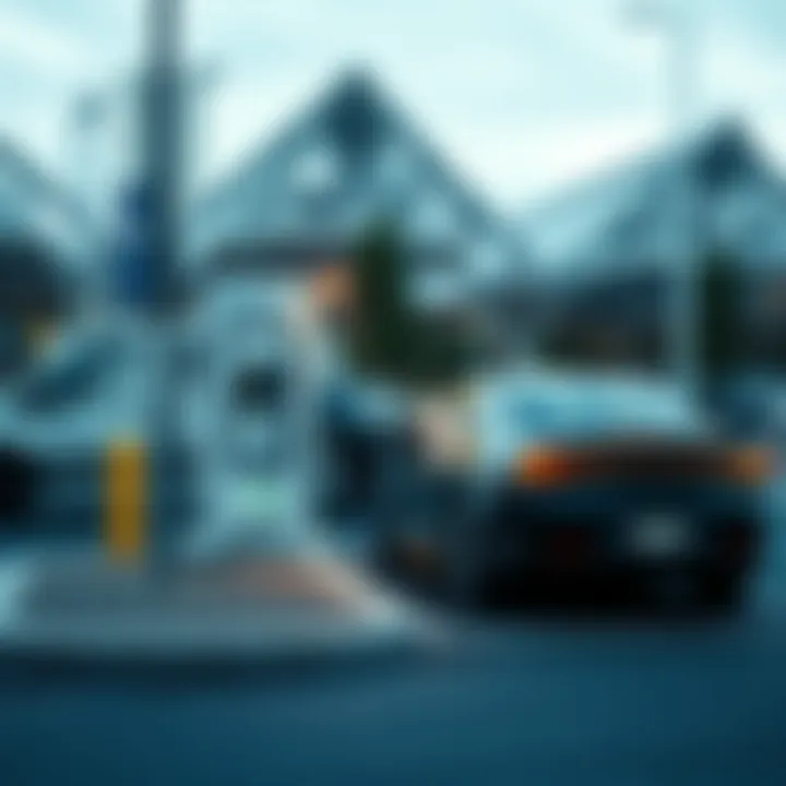 Electric vehicle charging station