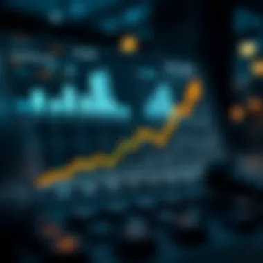 Graph showing investment growth over time