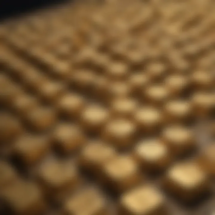 A visual representation of different types of investors in gold mining stocks
