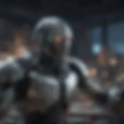 Illustration showcasing the advanced algorithms used in Marcus RoboAdvisor