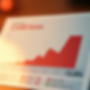 Understanding Credit Score Dynamics A chart depicting credit score fluctuations