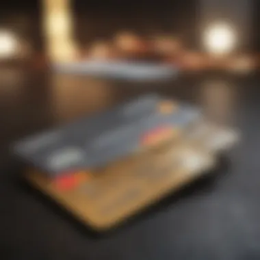 Credit card with a maxed-out limit