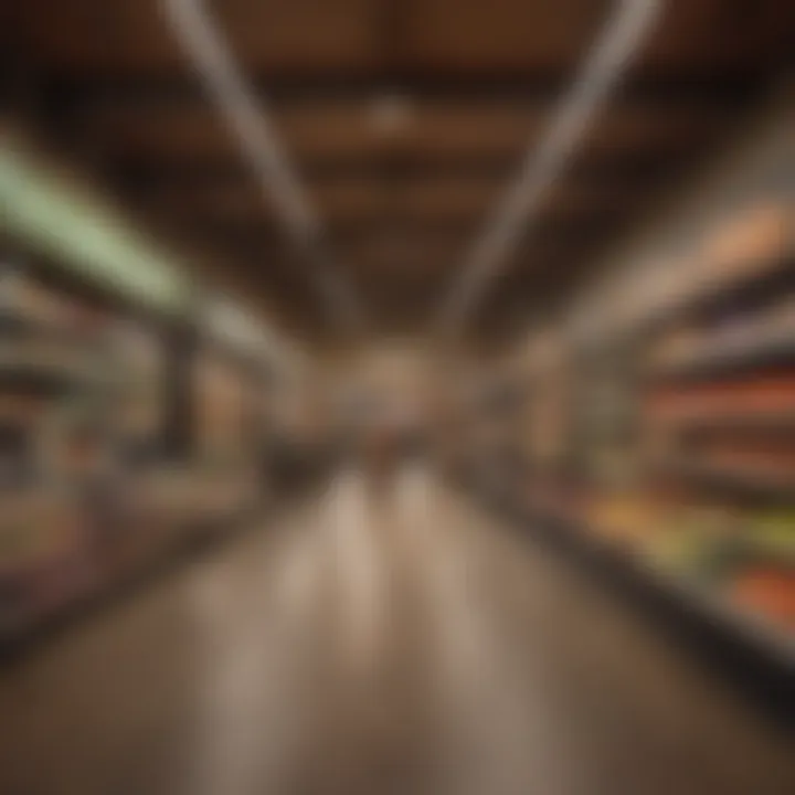 Wegmans store interior showcasing a wide range of products.