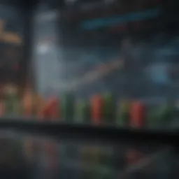 A sophisticated trading platform displaying stock trends.