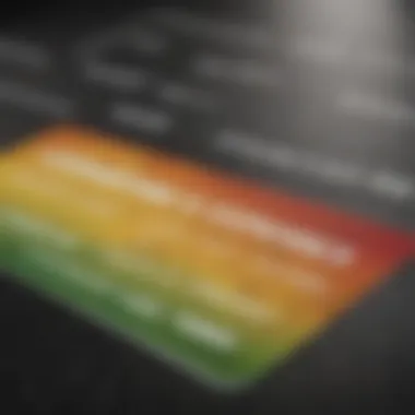 Understanding Credit Scores Close-up of a credit report highlighting credit scores and inquiries