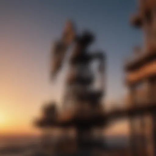Visual representation of oil energy ETFs structure