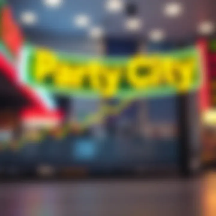 Party City Stock Performance Analysis Graph showing Party City stock performance