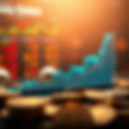 Graph showing explosive growth of penny stocks
