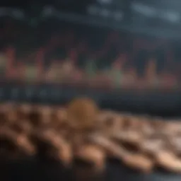 A graphical representation of penny stock trends