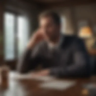 Strategizing Debt Settlement A strategist contemplating debt settlement options