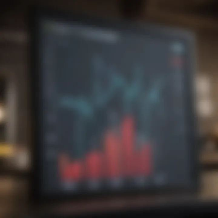 Financial graphs depicting Simon Property Group's market performance over the years