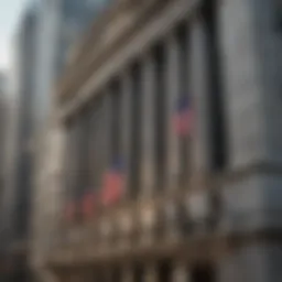 View of the New York Stock Exchange building