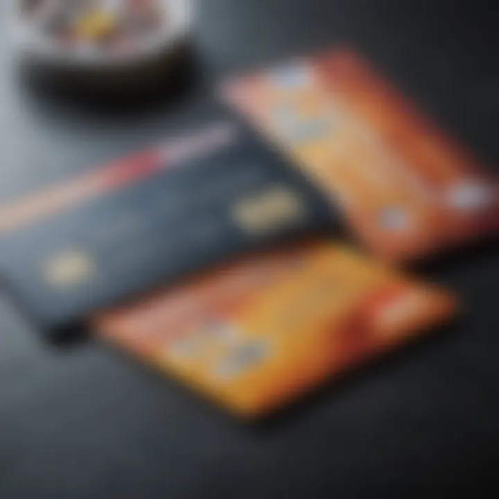 A debit card alongside a lottery ticket, symbolizing modern payment methods in traditional gaming.