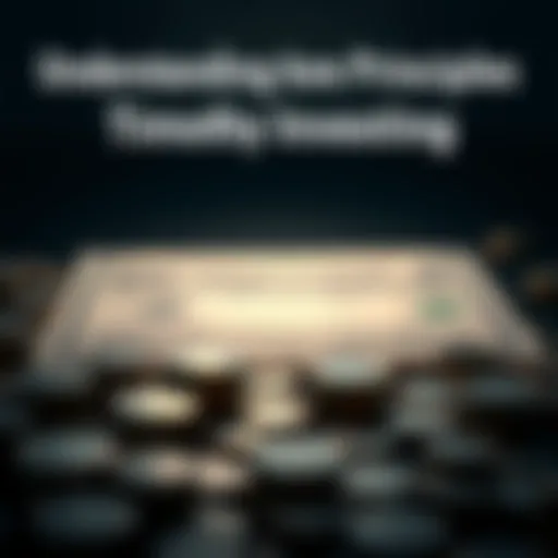 Conceptual representation of Timothy investing principles