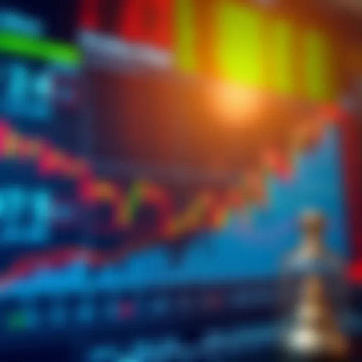Graph showcasing top dividend stocks performance